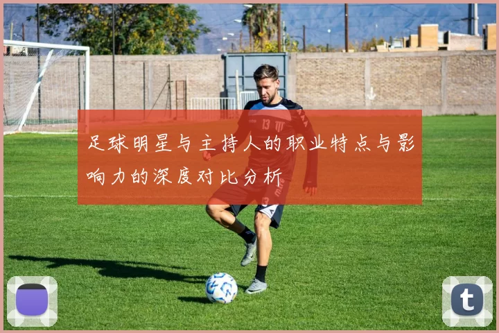 足球明星与主持人的职业特点与影响力的深度对比分析