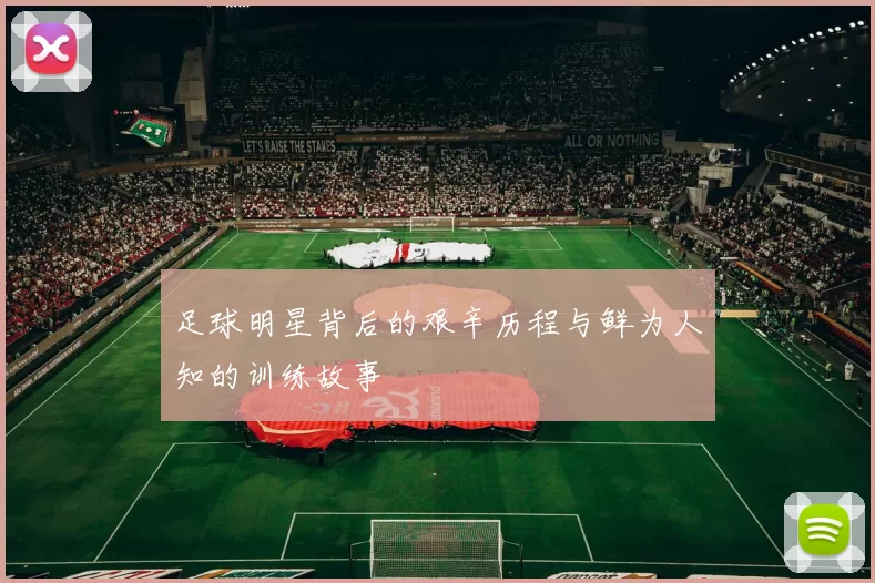 足球明星背后的艰辛历程与鲜为人知的训练故事